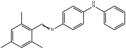 N-(mesitylmethylene)-N'-phenyl-1,4-benzenediamine Struktur