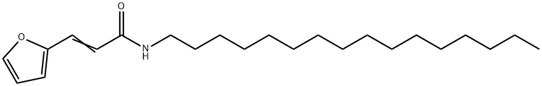 3-(2-furyl)-N-hexadecylacrylamide Struktur