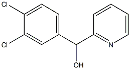 (3,4-dichlorophenyl)-pyridin-2-ylmethanol Struktur