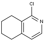 1-CHLORO-5,6,7,8-TETRAHYDROISOQUINOLINE Struktur