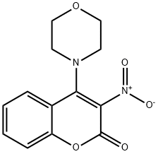 4-Morpholin-4-yl-3-nitro-chromen-2-one Structure