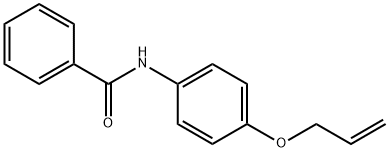 N-(4-prop-2-enoxyphenyl)benzamide Struktur