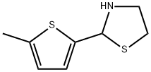 2-(5-methylthiophen-2-yl)-1,3-thiazolidine Struktur