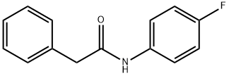 Benzeneacetamide, N-(4-fluorophenyl)- Struktur