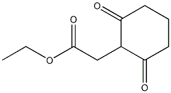 Cyclohexaneacetic acid,2,6-dioxo-, ethyl ester Struktur