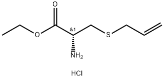 Cbz-S-2-propenyl-L-Cysteine ethyl ester hydrochloride Struktur