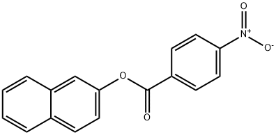 2-Naphthalenol,2-(4-nitrobenzoate) Struktur