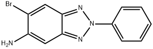 6-bromo-2-phenyl-2H-benzotriazol-5-amine Struktur