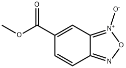 methyl 2,1,3-benzoxadiazole-5-carboxylate 3-oxide Struktur