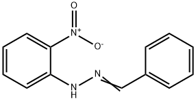 Benzaldehyde, (2-nitrophenyl)hydrazone Struktur