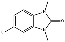 5-Chloro-1,3-dimethyl-1,3-dihydro-benzoimidazol-2-one Struktur