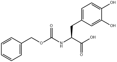 DL-3-hydroxy-N-[(phenylmethoxy)carbonyl]- Tyrosine Struktur