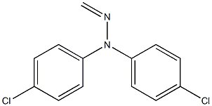 bis(4-chlorophenyl)methylidenehydrazine Struktur