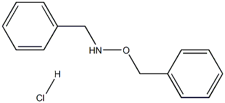 Benzenemethanamine, N-(phenylmethoxy)-, hydrochloride Struktur