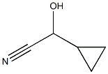 2-cyclopropyl-2-hydroxyacetonitrile Struktur