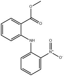 Benzoic acid,2-[(2-nitrophenyl)amino]-, methyl ester Struktur