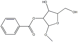 [4-hydroxy-5-(hydroxymethyl)-2-methoxy-oxolan-3-yl] benzoate