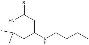 2(1H)-Pyridinethione, 4-(butylamino)-5,6-dihydro-6,6-dimethyl-