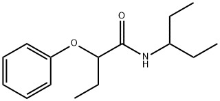 N-(pentan-3-yl)-2-phenoxybutanamide Struktur