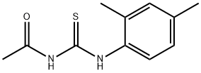 N-{[(2,4-dimethylphenyl)amino]carbonothioyl}acetamide Struktur