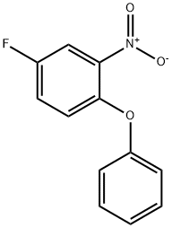 4-FLUORO-2-NITRO-1-PHENOXY-BENZENE Struktur