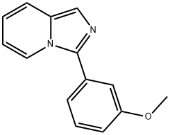 3-(3-methoxyphenyl)imidazo[1,5-a]pyridine Struktur