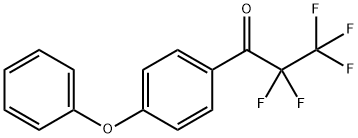 2,2,3,3,3-PENTAFLUORO-1-(4-PHENOXYPHENYL)PROPAN-1-ONE Struktur