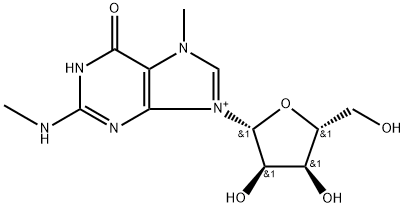 N2,N7-Dimethylguanosine Struktur