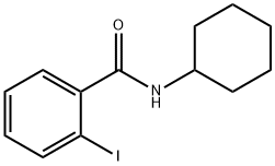 N-cyclohexyl-2-iodobenzamide Struktur