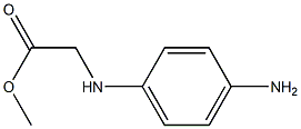 DL-4-Amino-Phenylglycine methyl ester Struktur