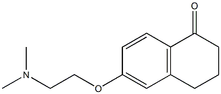 1(2H)-Naphthalenone, 6-[2-(dimethylamino)ethoxy]-3,4-dihydro-