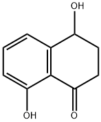 1(2H)-Naphthalenone, 3,4-dihydro-4,8-dihydroxy- Struktur