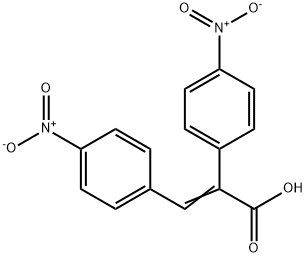 2,3-bis(4-nitrophenyl)prop-2-enoic acid