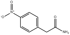 Benzeneacetamide,4-nitro- Struktur