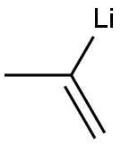 isopropenyllithium Struktur