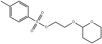 Ethanol, 2-[(tetrahydro-2H-pyran-2-yl)oxy]-, 4-methylbenzenesulfonate Struktur