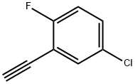 5-Chloro-2-fluorophenylacetylene Struktur