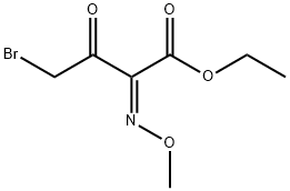 Butanoic acid, 4-bromo-2-(methoxyimino)-3-oxo-, ethyl ester, (Z)-