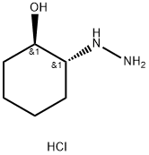 trans-2-hydrazinocyclohexanol hydrochloride Struktur