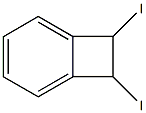 Bicyclo[4.2.0]octa-1,3,5-triene,7,8-diiodo- Struktur