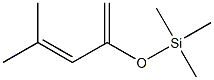 Silane, trimethyl[(3-methyl-1-methylene-2-butenyl)oxy]- Struktur