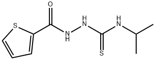 1-propan-2-yl-3-(thiophene-2-carbonylamino)thiourea Struktur