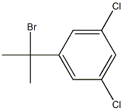 Benzene, 1-(1-bromo-1-methylethyl)-3,5-dichloro- Struktur