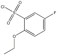 Benzenesulfonyl chloride, 2-ethoxy-5-fluoro- Struktur