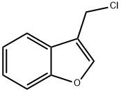 Benzofuran, 3-(chloromethyl)- Struktur