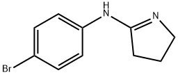 N-(4-bromophenyl)-3,4-dihydro-2H-pyrrol-5-amine Struktur