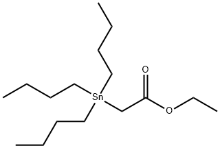 Acetic acid, (tributylstannyl)-, ethyl ester