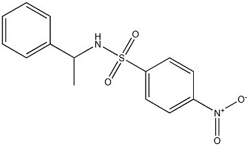 Benzenesulfonamide, 4-nitro-N-(1-phenylethyl)-