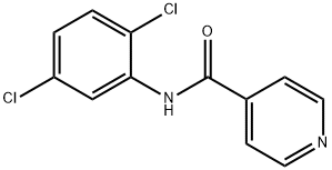 N-(2,5-dichlorophenyl)pyridine-4-carboxamide Struktur