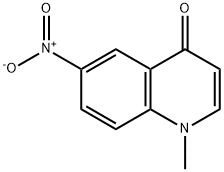 4(1H)-Quinolinone,1-methyl-6-nitro- Struktur